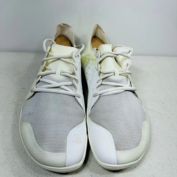 Vivobarefoot Men's Primus Lite III Trainers Shoes Bright White Size44-10,5